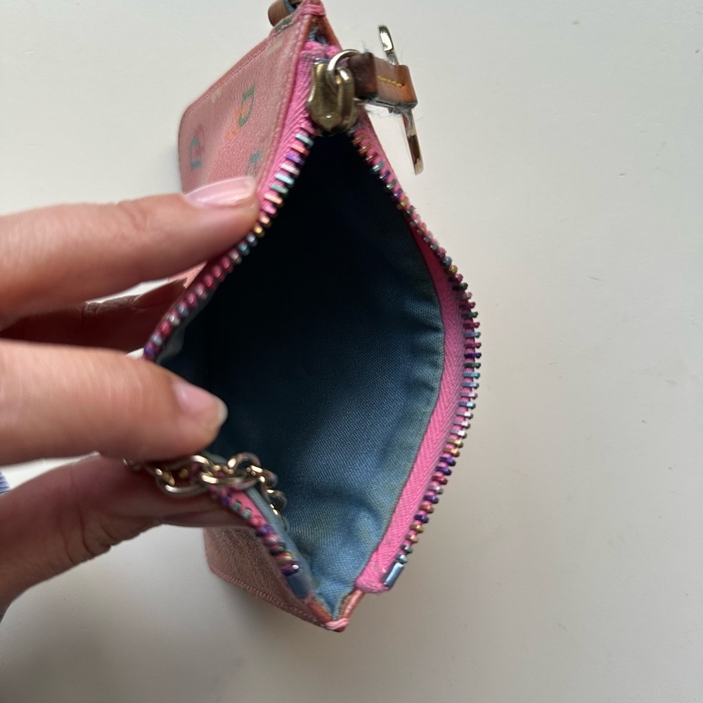 Vintage Dooney & Bourke Pink Coin Pouch - Picture 8 of 10
